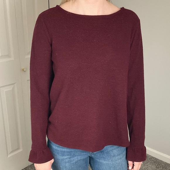Elle Tops - Elle Soft Long Sleeve Sweater